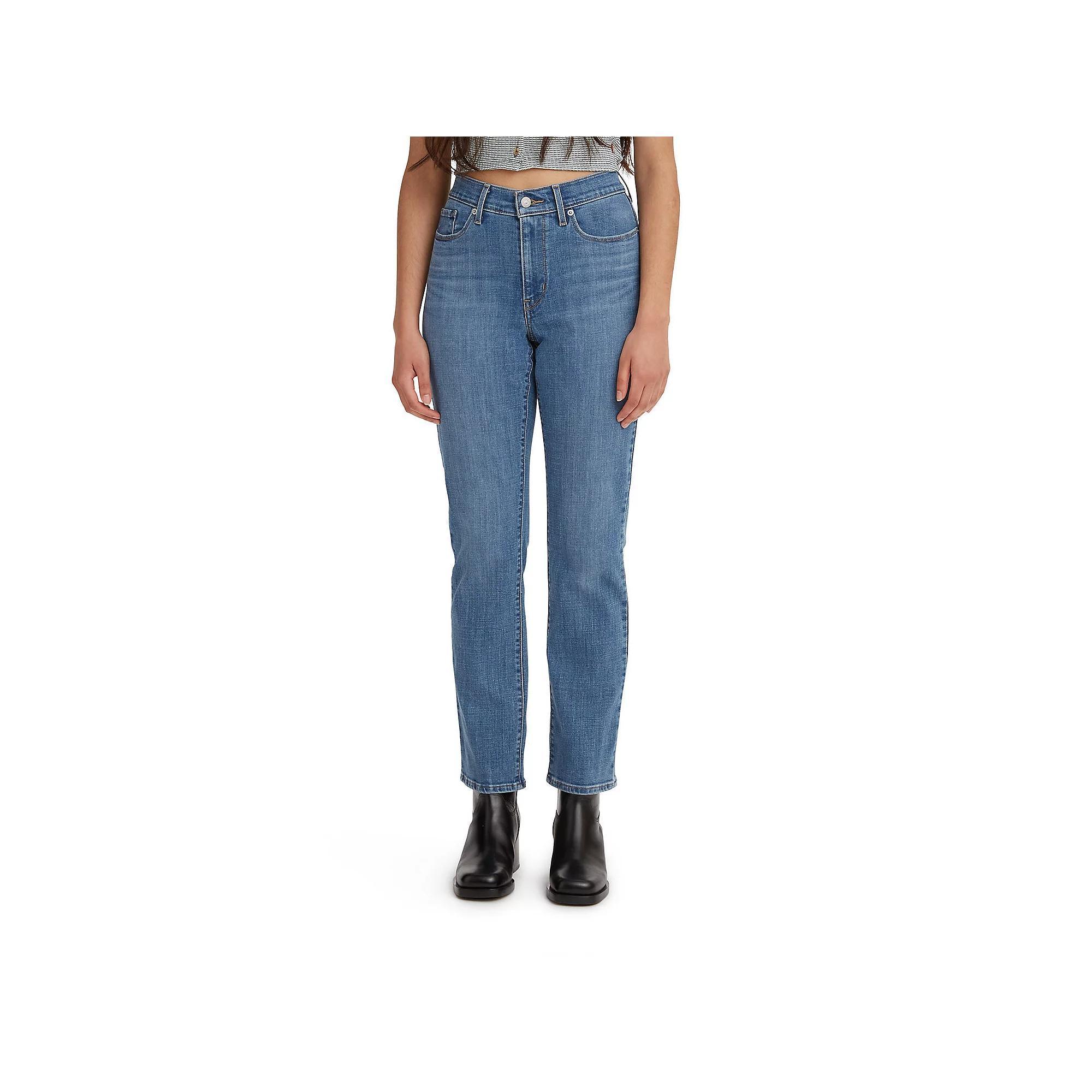 Women's Levi's® Classic Straight-Leg Jeans, Size: 34(US 18)Medium, Lapis Speed Product Image