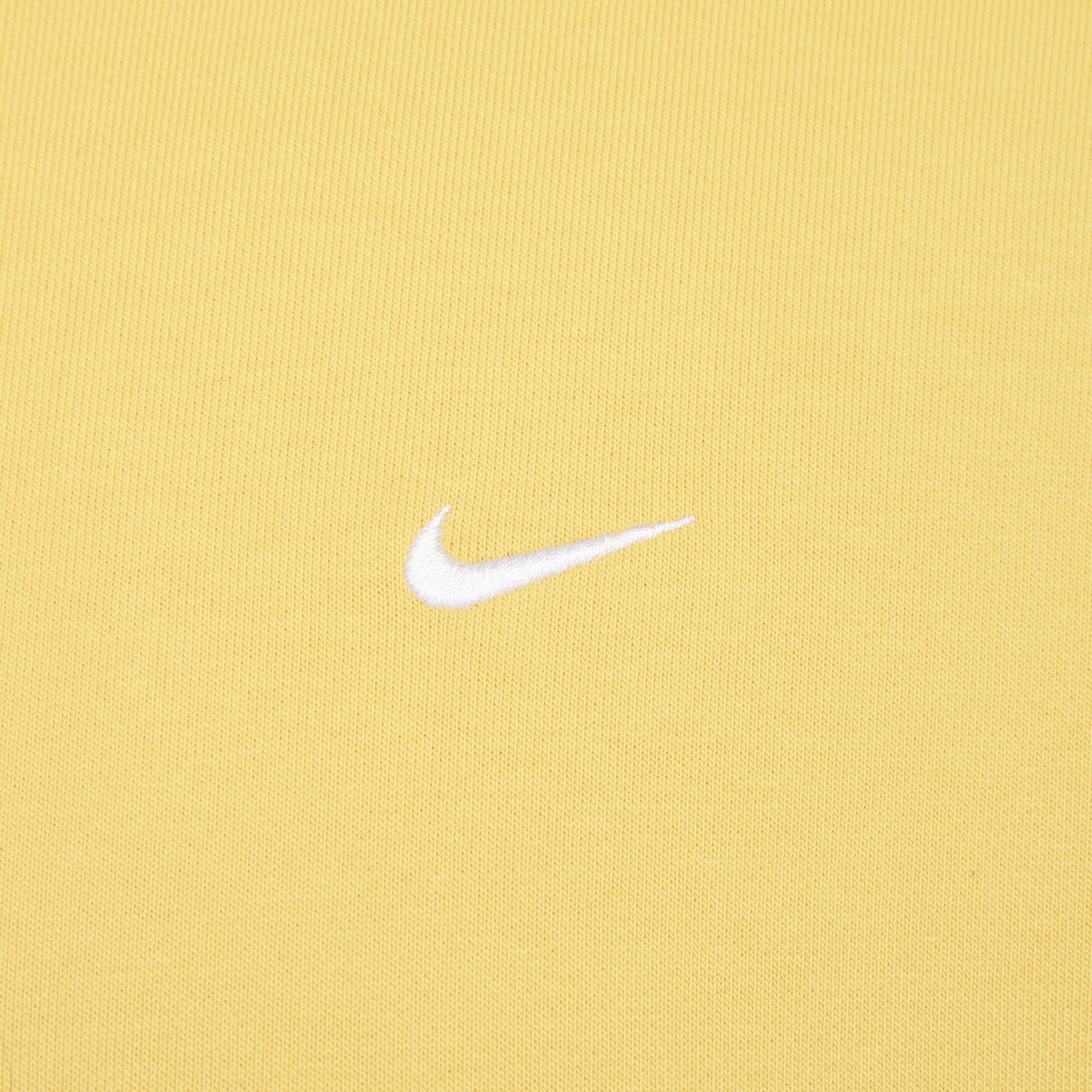 Nike Mens Solo Swoosh Fleece Pullover Hoodie | DX1355-700 Product Image