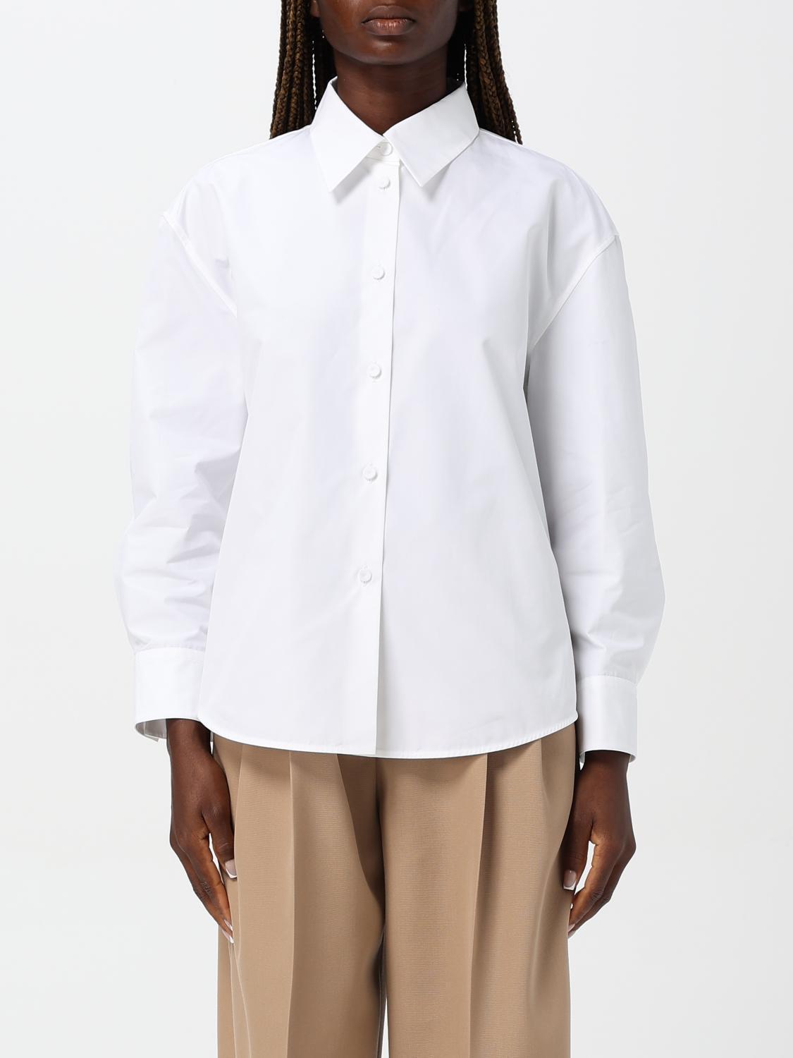 JIL SANDER Shirt  Woman Color White In Weiss Product Image