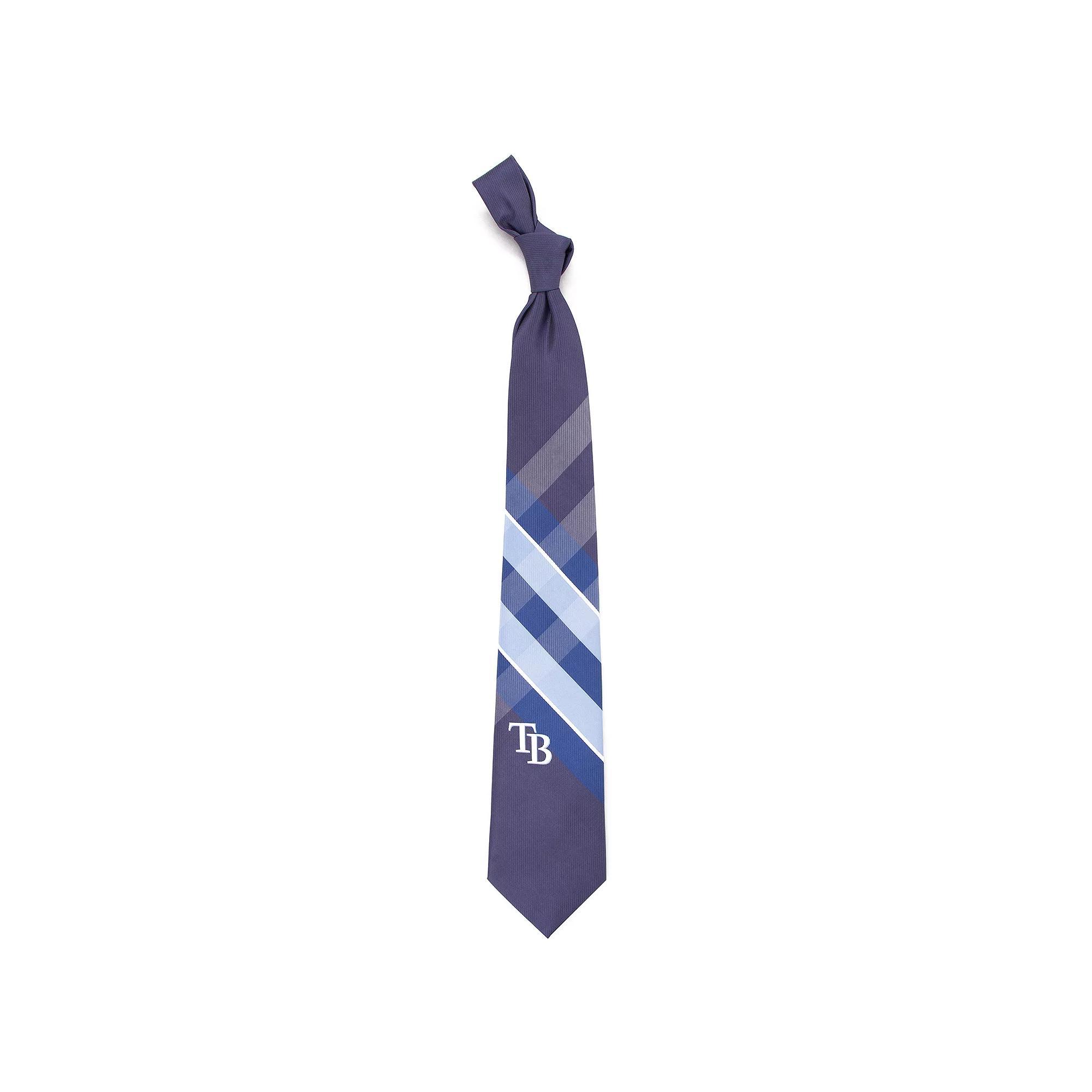 Men's MLB Grid Tie, Tampa Bay Rays Product Image