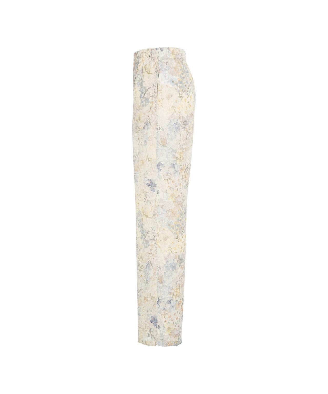 Wide leg pants with floral print Product Image