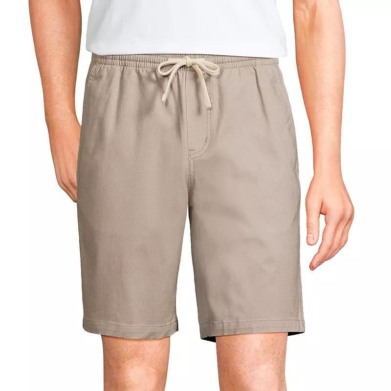 Men's Lands' End Pull-On Deck Shorts, Size: Large, Soft Pink Product Image