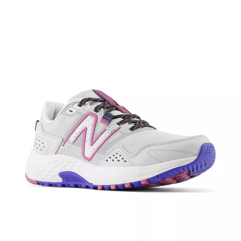New Balance® 410 V8 Trail Running Women's Running Shoes, Size: 7.5, Gray Matter Marine Product Image