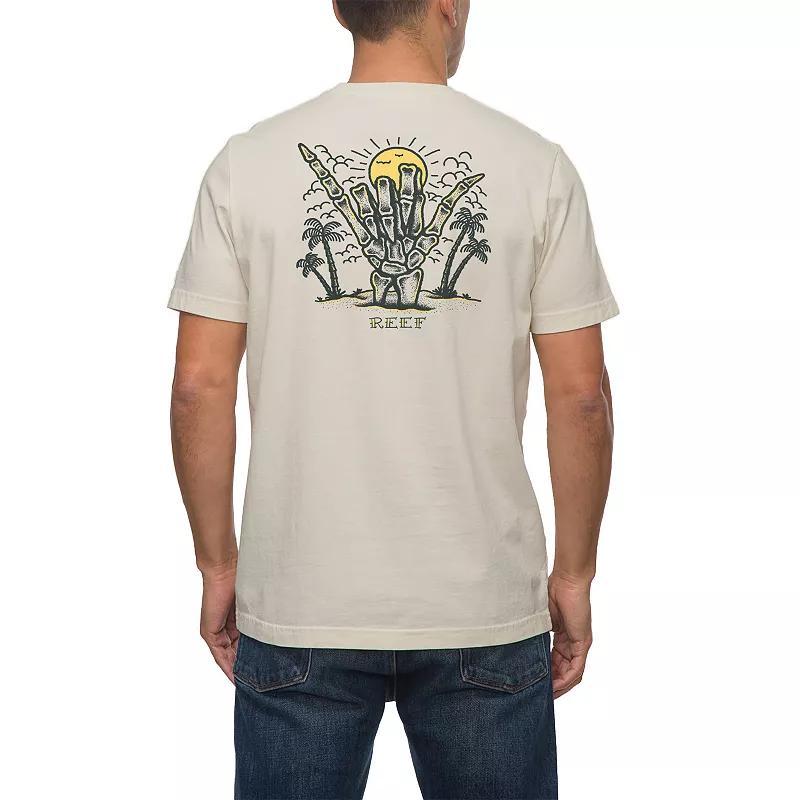 Mens REEF Alive Graphic Tee Ivory Product Image