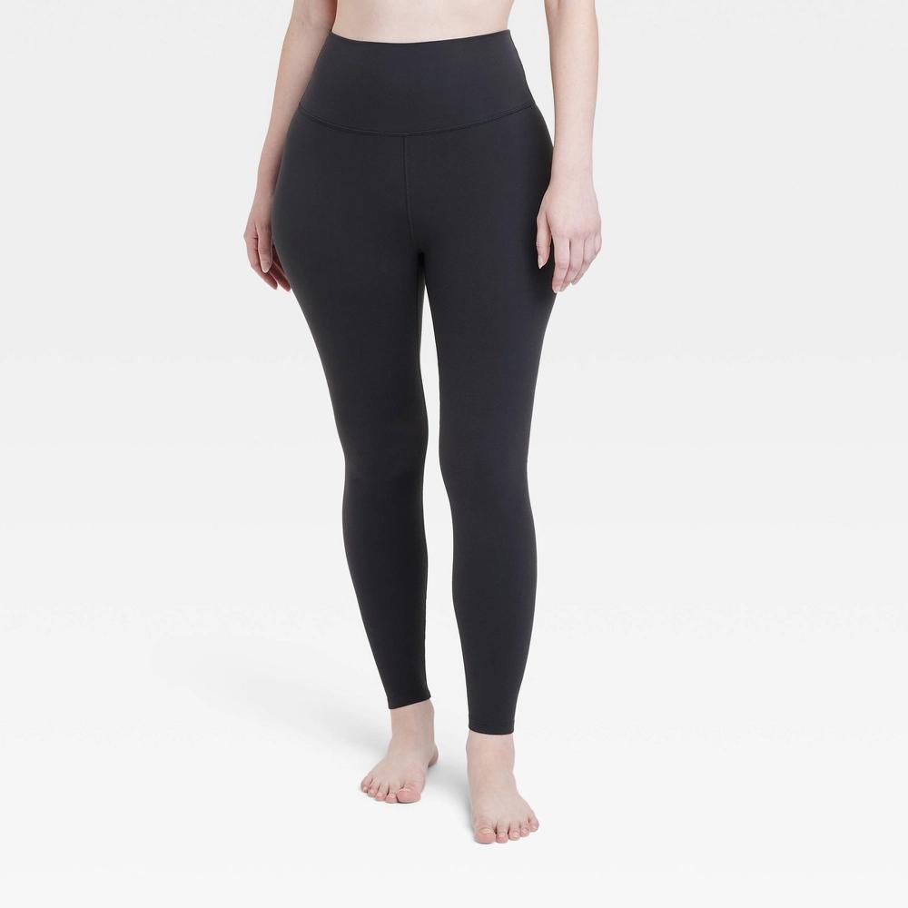 Womens Everyday Soft Ultra High-Rise Leggings - All In Motion Black S Long Product Image