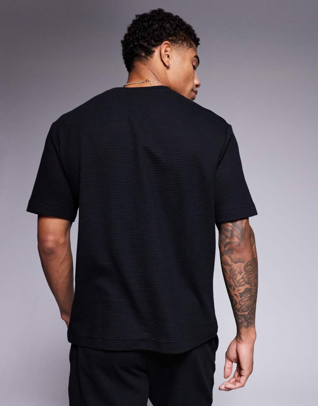 HUGO Bodywear Austin T-shirt in black - part of a set Product Image