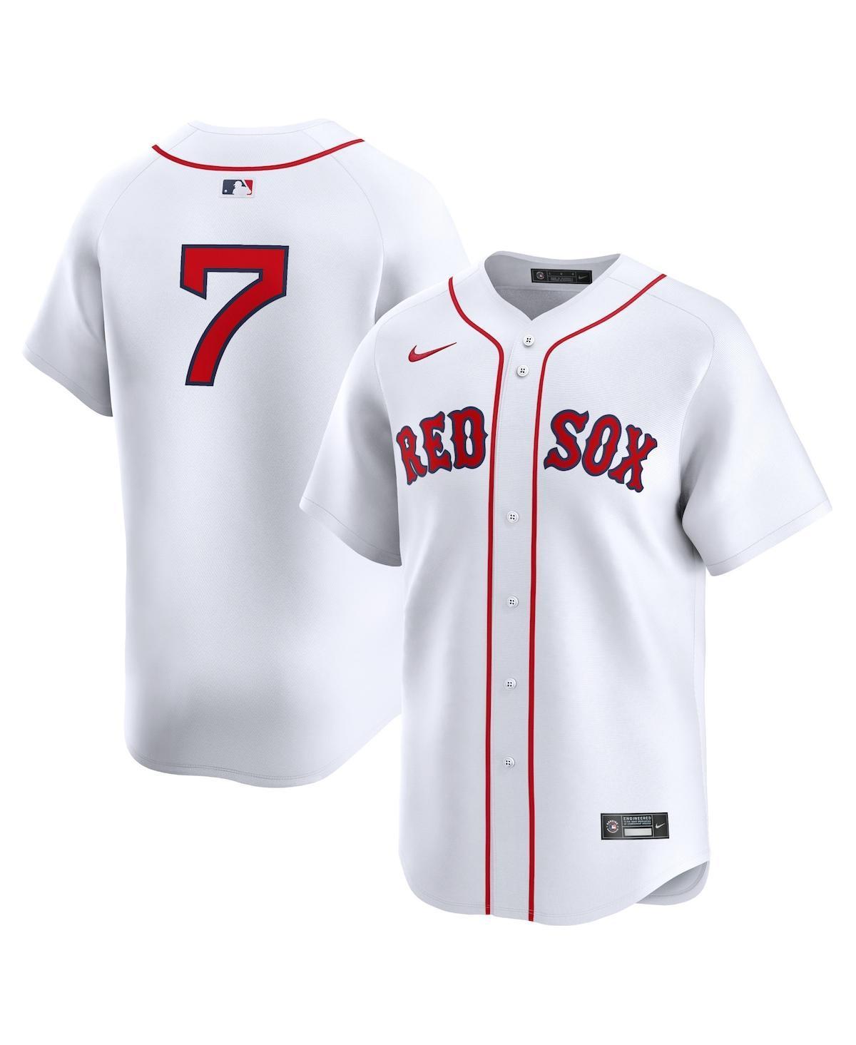 Men's Nike Rafael Devers White Boston Red Sox Home Limited Player Jersey, Size: 2XL Product Image