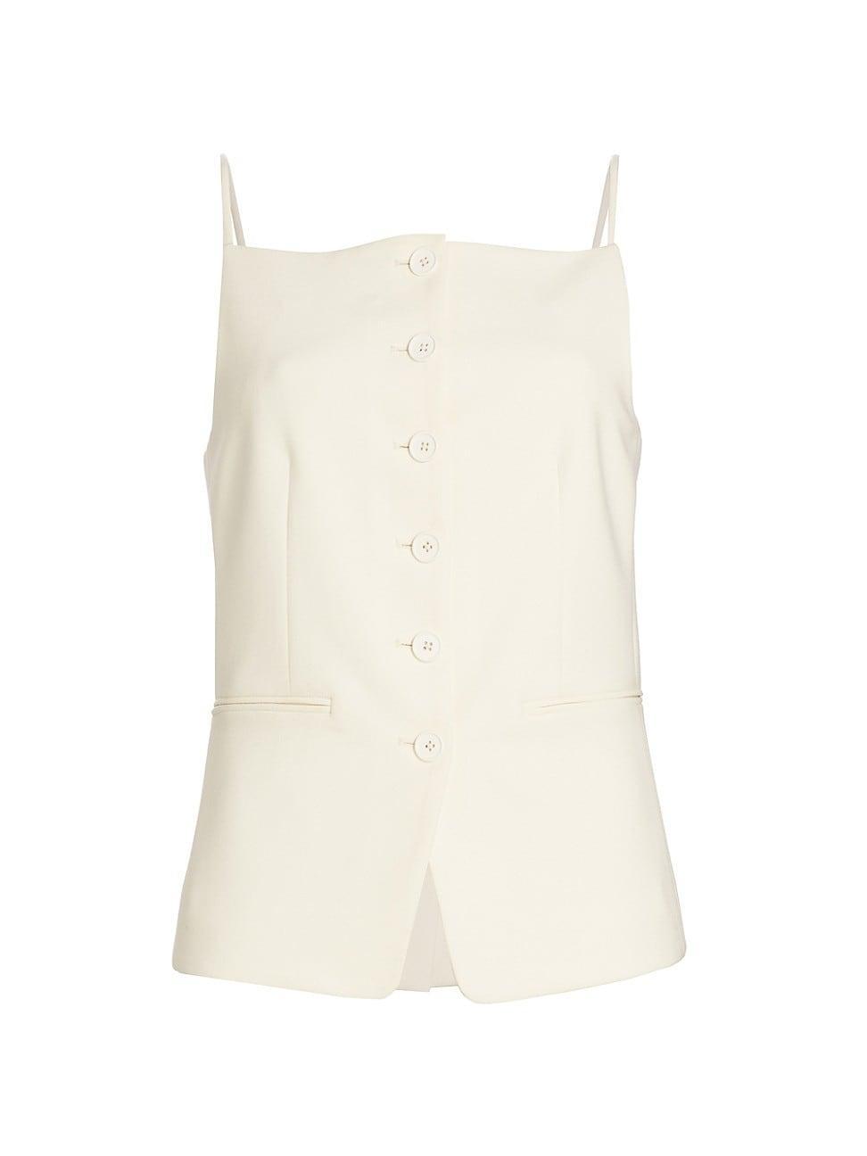 Womens Una Button-Front Tank Product Image