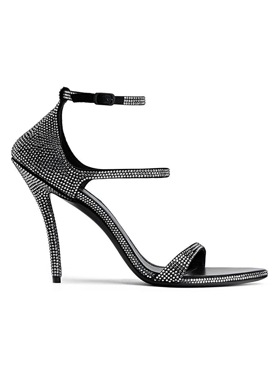 Womens Honey 110MM Sandals with Rhinestones Product Image