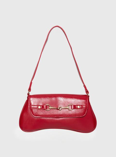 Pulse Shoulder Bag Red Product Image