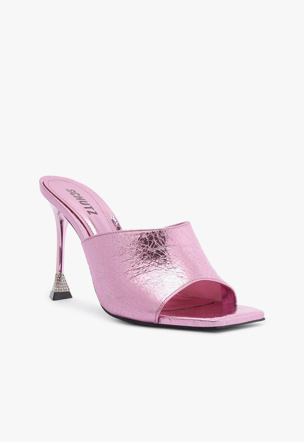 Nattie Metallic Leather Sandal Product Image