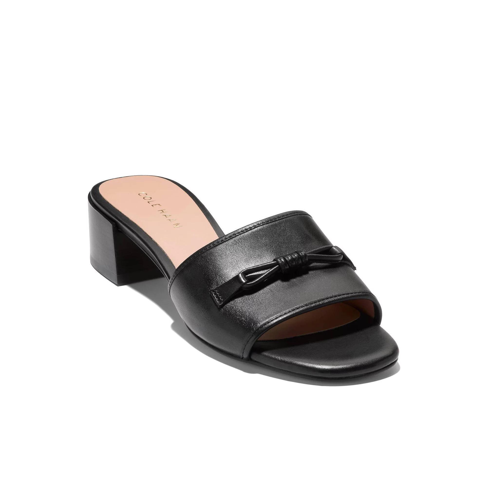 Cole Haan Cailyn Women's Bow Mules, Size: 8.5, Black Product Image