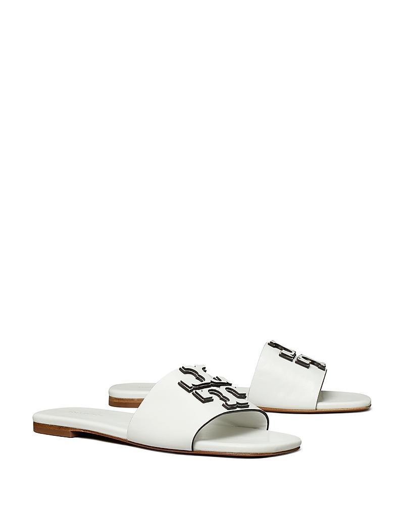 Tory Burch Ines Flat Slide (Gardenia) Women's Shoes Product Image