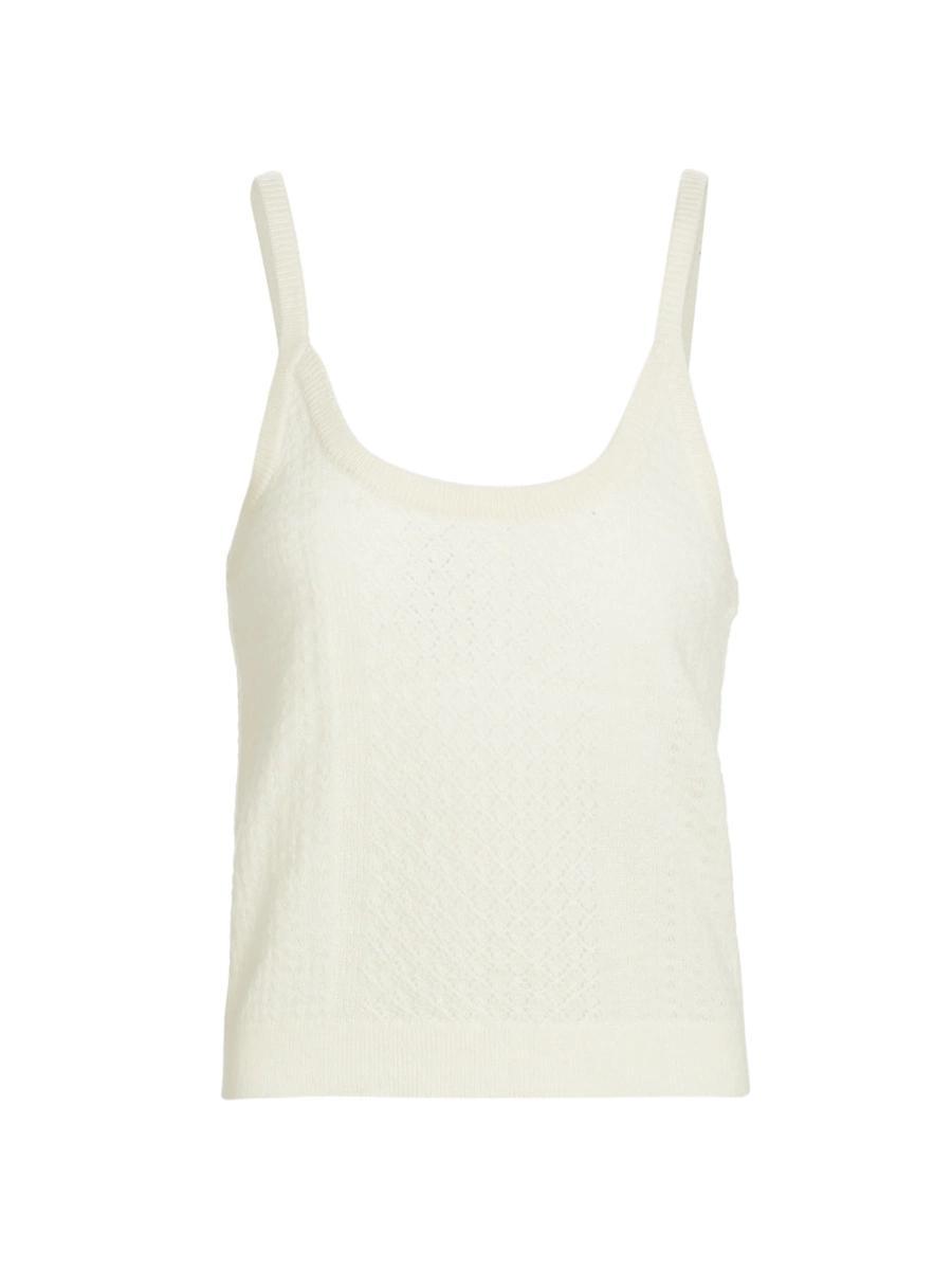 Womens Alpaca-Blend Knit Tank Product Image