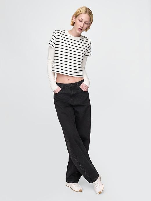 Organic Cotton VintageSoft Cropped T-Shirt Product Image