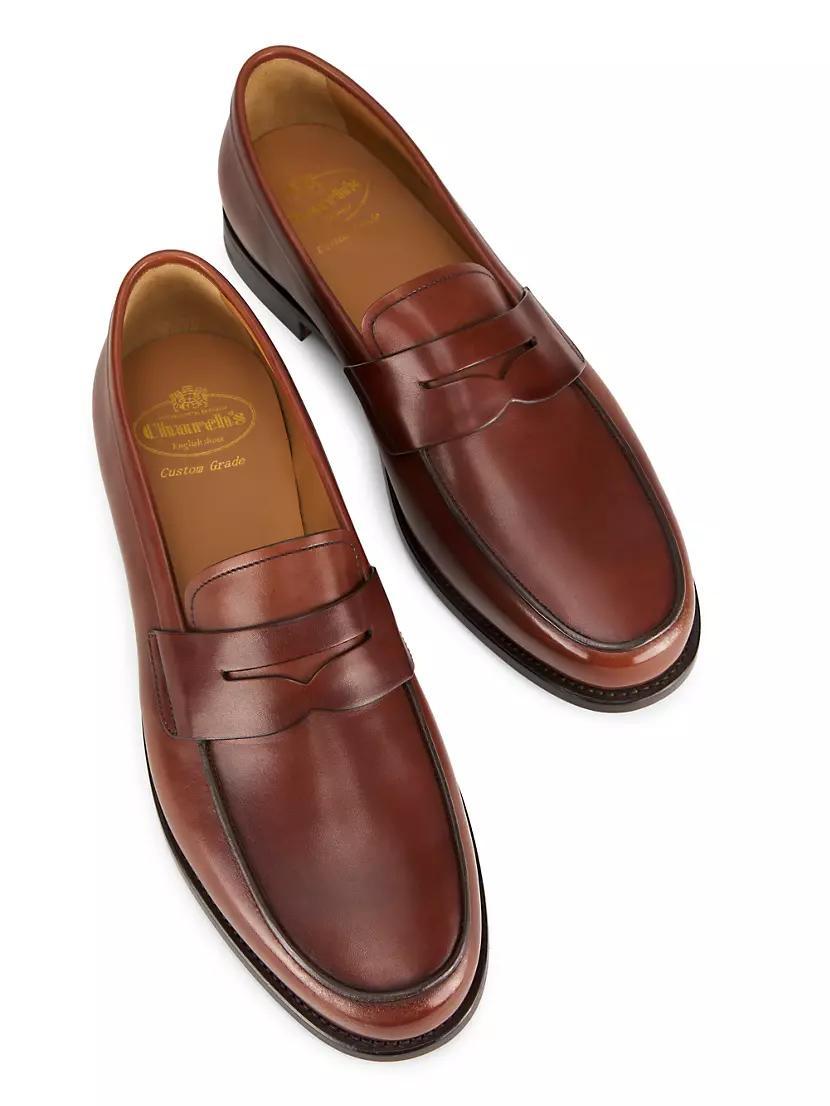 Mens Milford Leather Loafers Product Image