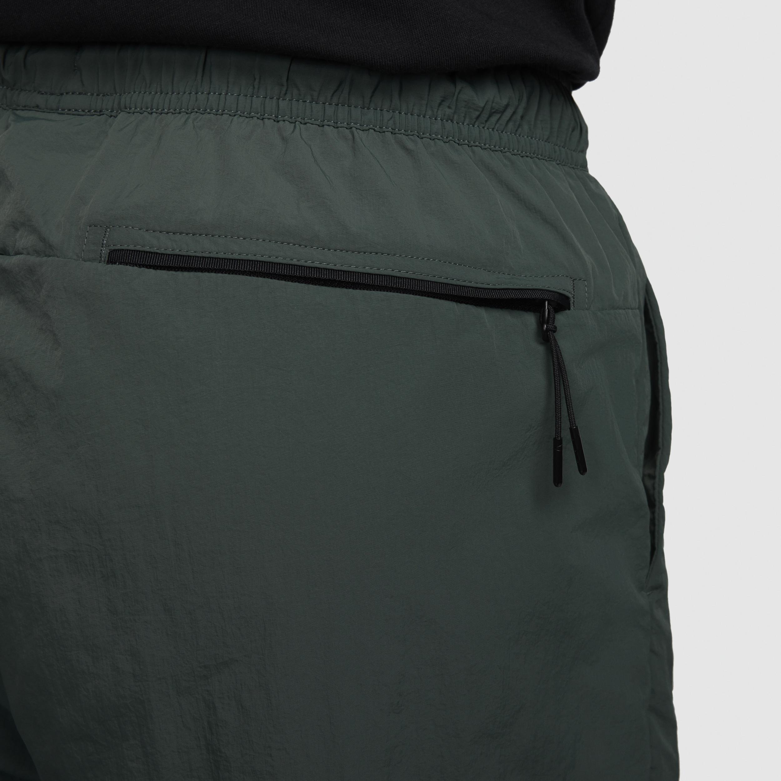 Nike Mens Tech Woven Straight Leg Pants - Vintage/Black Product Image