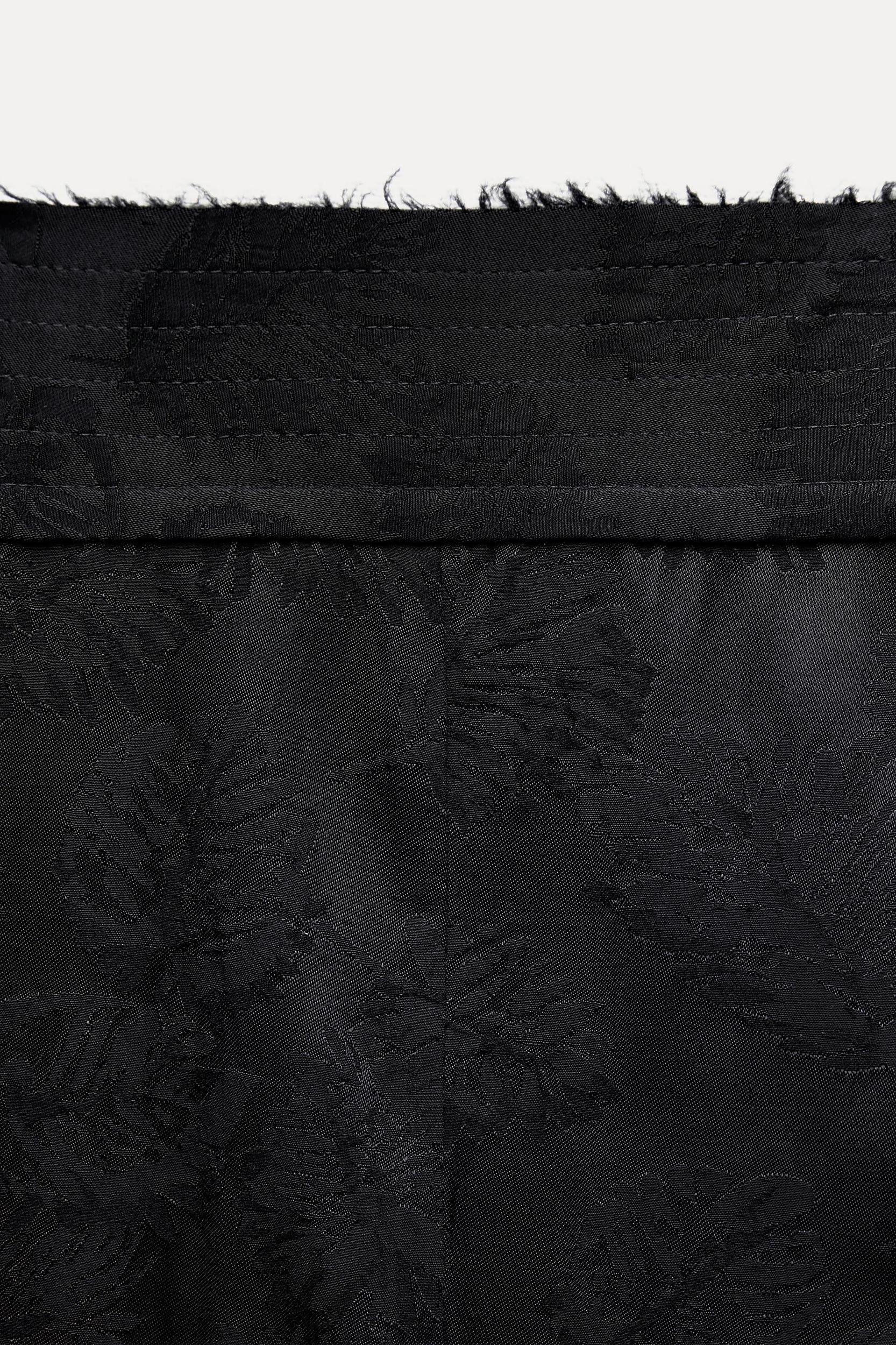 JACQUARD PANTS ZW COLLECTION Product Image
