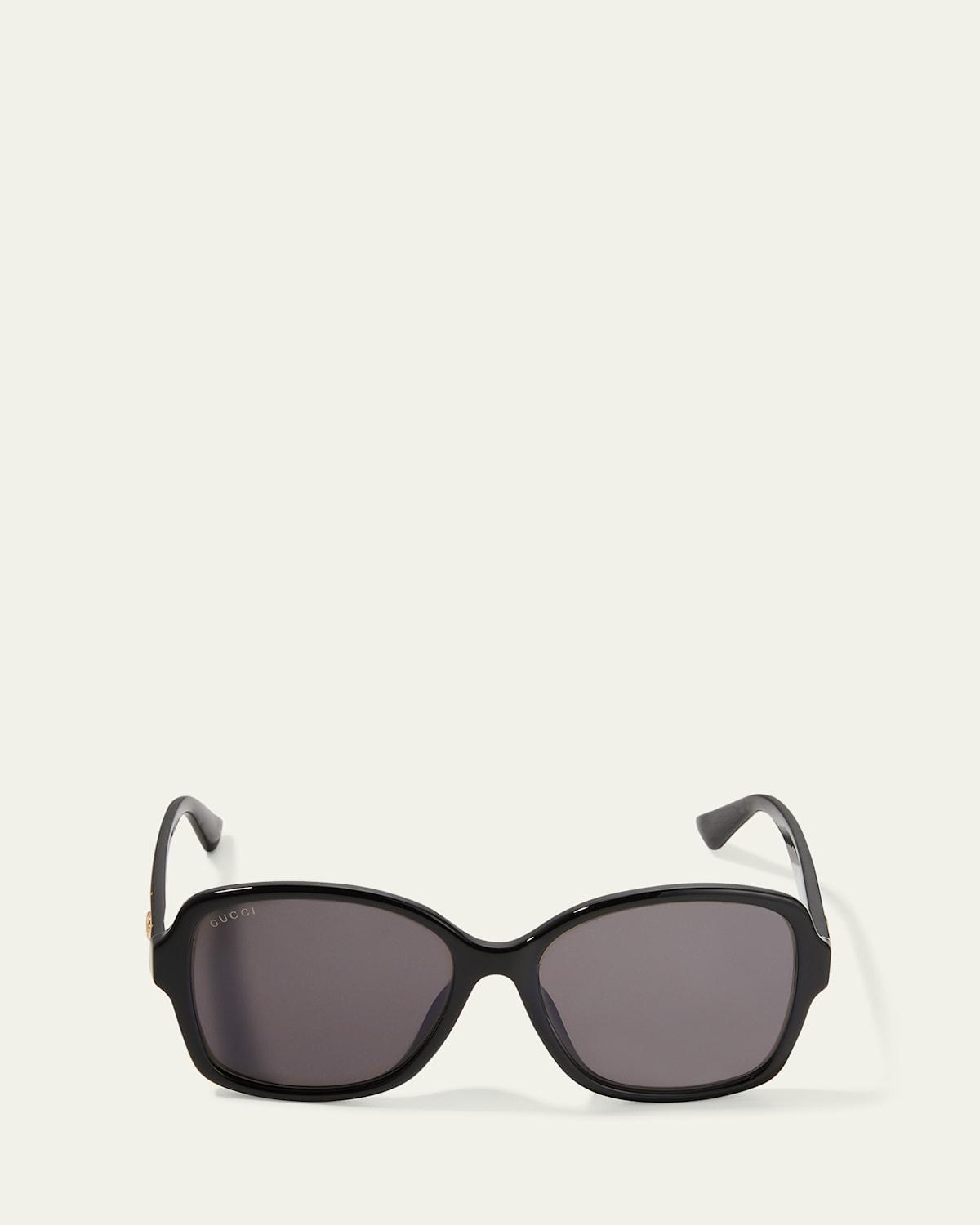 Square Monochromatic Sunglasses Product Image