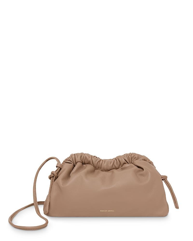 Womens Mini Cloud Leather Clutch Product Image