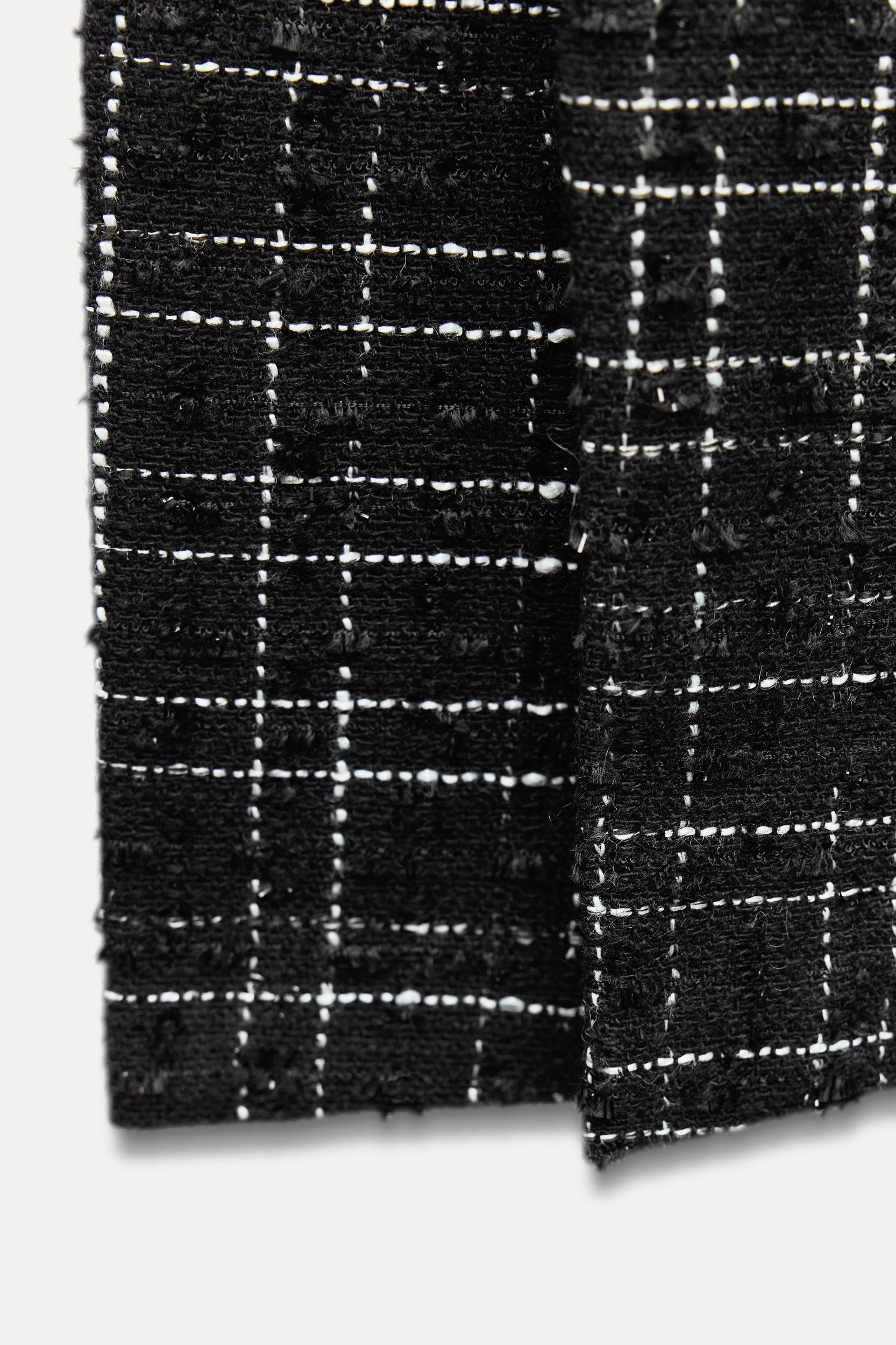 TEXTURED SHORT DRESS Product Image