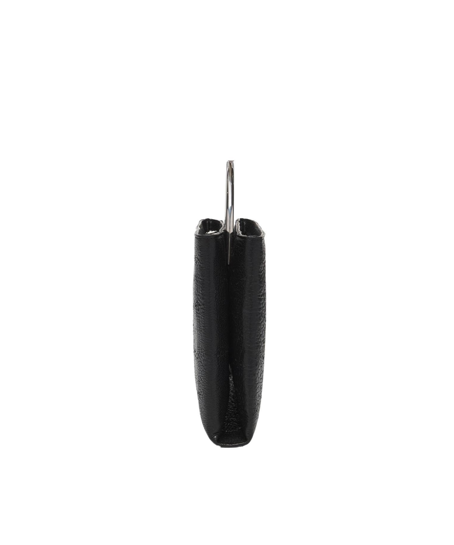 ALEXANDER MCQUEEN Crossbar Clutch In Black Product Image