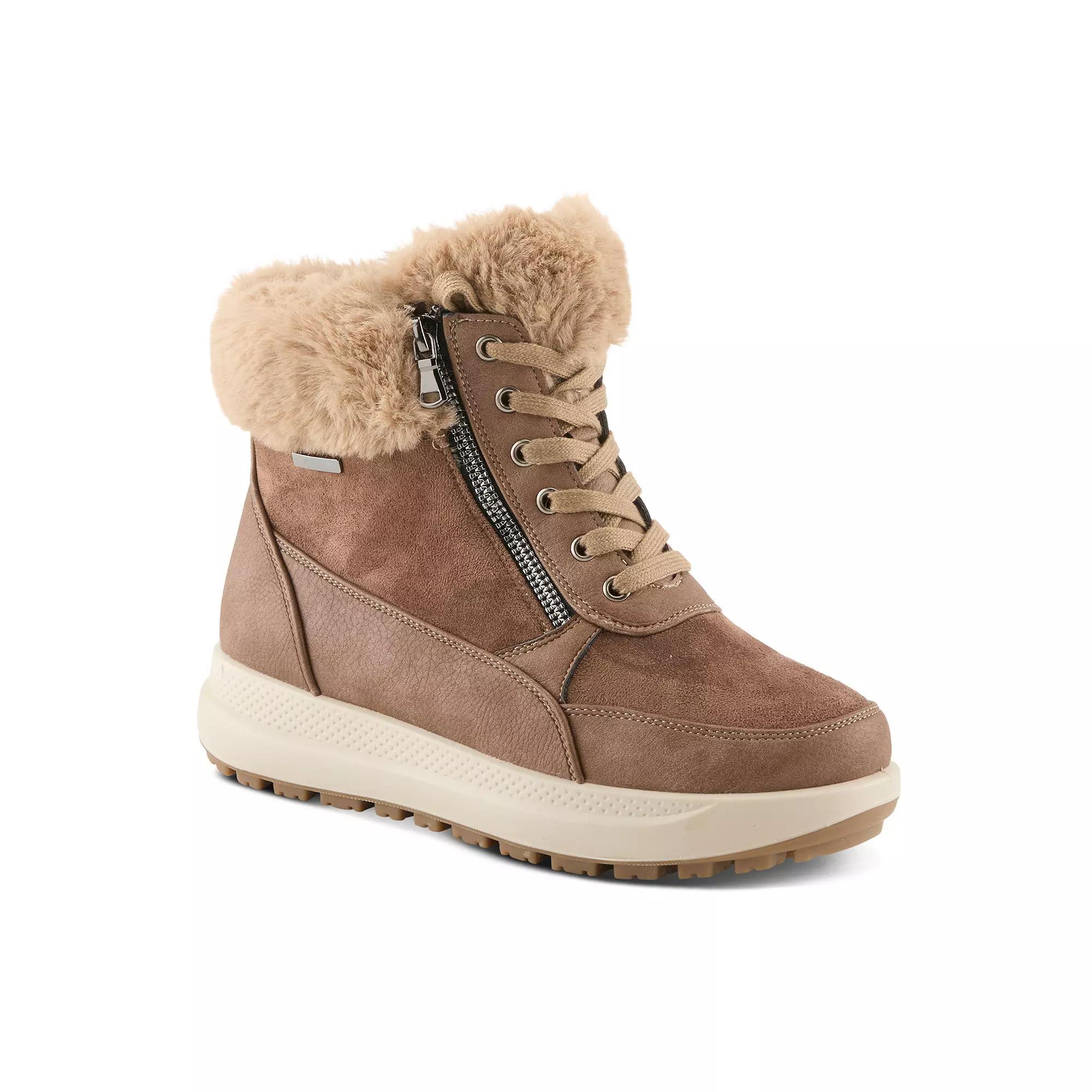 Flexus By Spring Step Burrell Women's Waterproof Ankle Boots, Size: 36, Light Brown Product Image