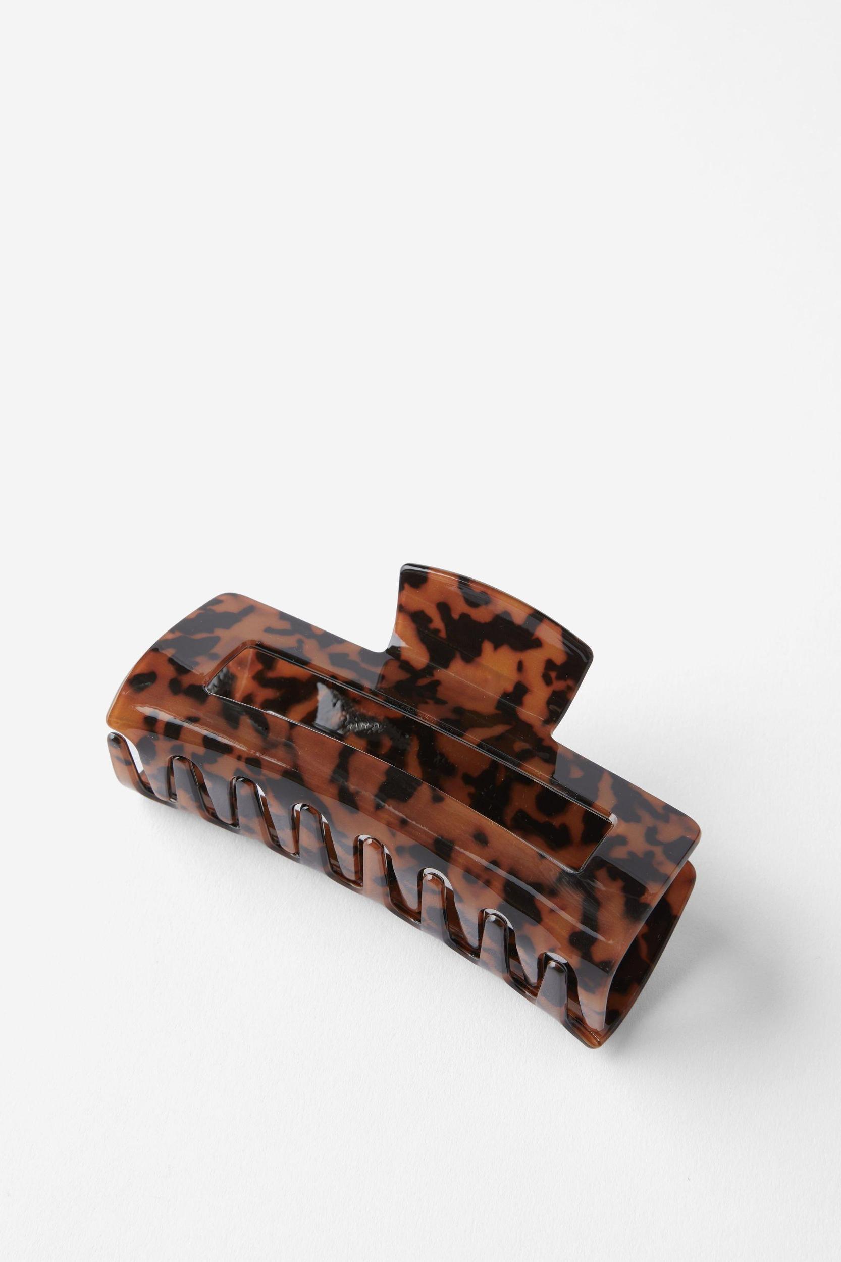 Extra Large Amber Hair Claw Product Image