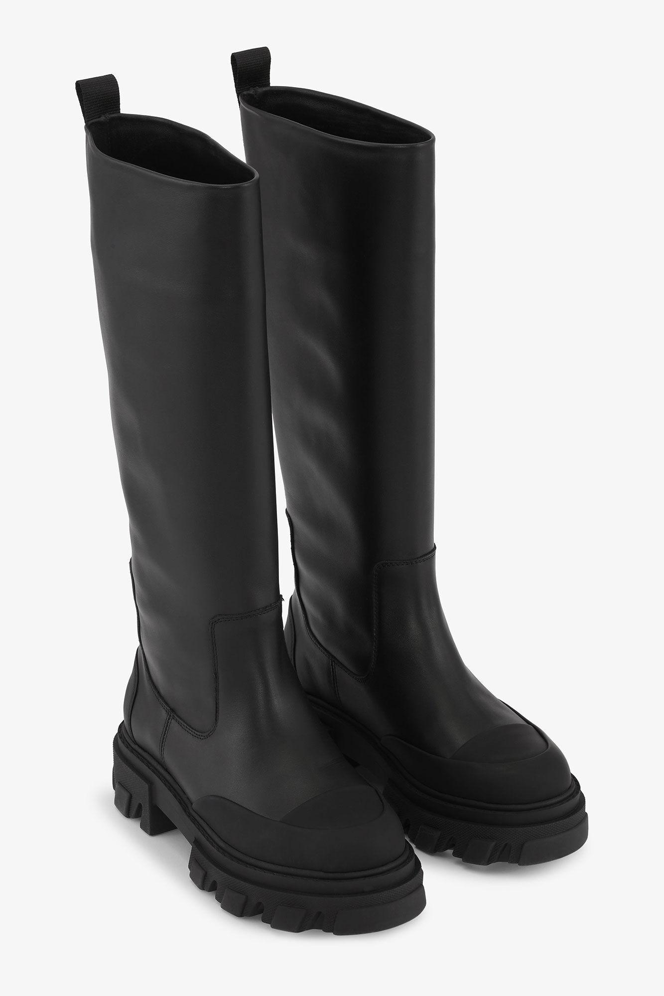 Cleated High Tubular Boots Product Image