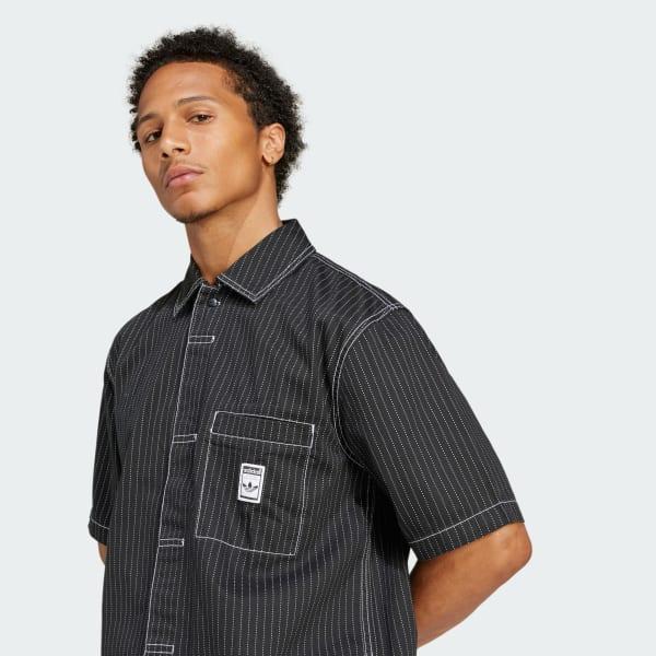 adidas Wabash Shirt Beige XS Mens Product Image