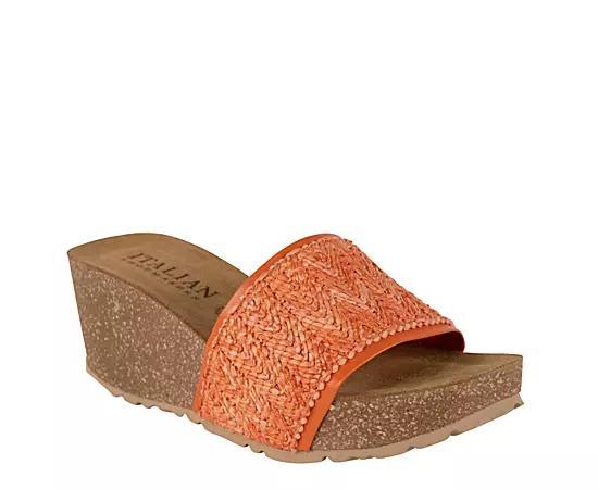 Italian Shoemakers Ibbie Women's Sandals, Size: 8, Orange Product Image