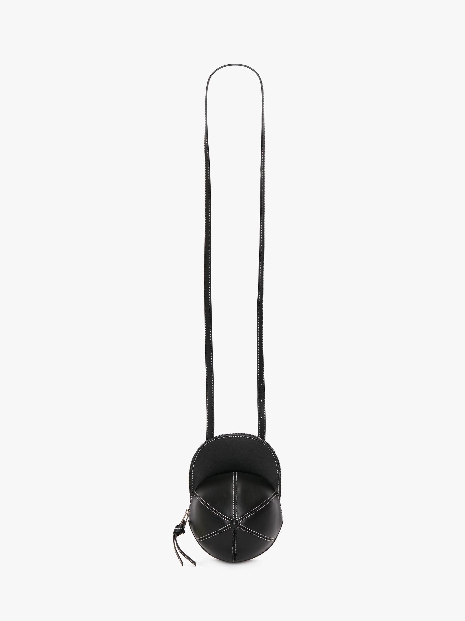 MEDIUM CAP BAG - LEATHER CROSSBODY BAG Product Image