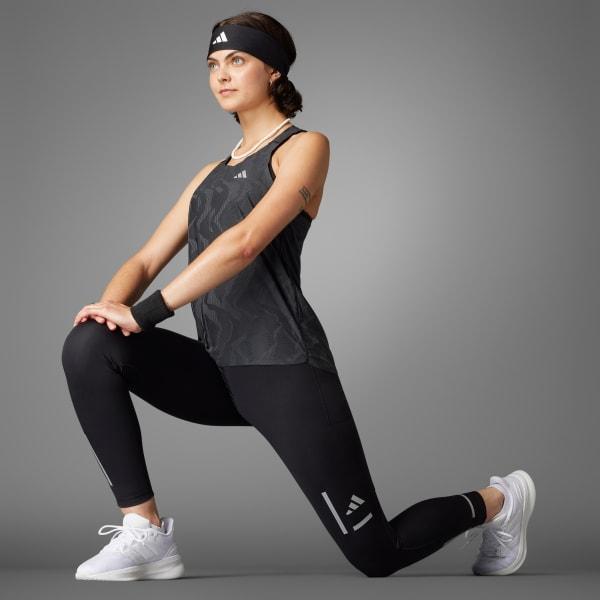 adidas Ultimateadidas Reflective 7/8 Leggings Black L Womens Product Image
