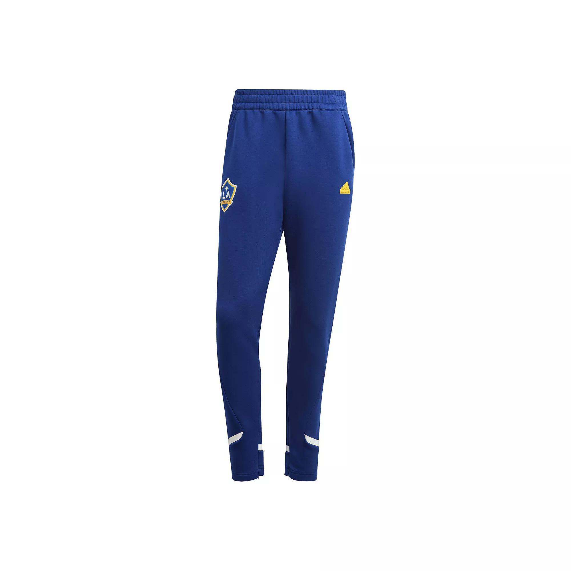 Mens adidas Royal LA Galaxy 2024 Travel Pants Product Image