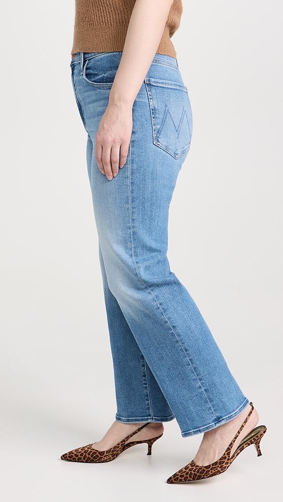 MOTHER The Rambler Zip Flood Jeans | Shopbop Product Image