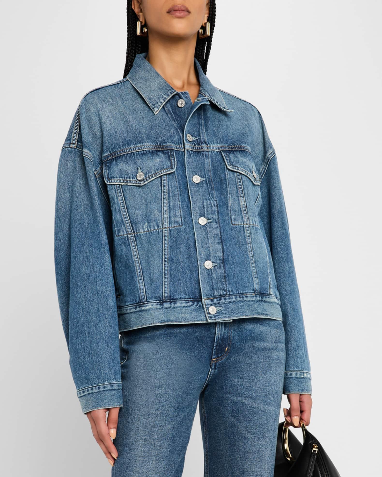 Quira Puff Denim Jacket Product Image