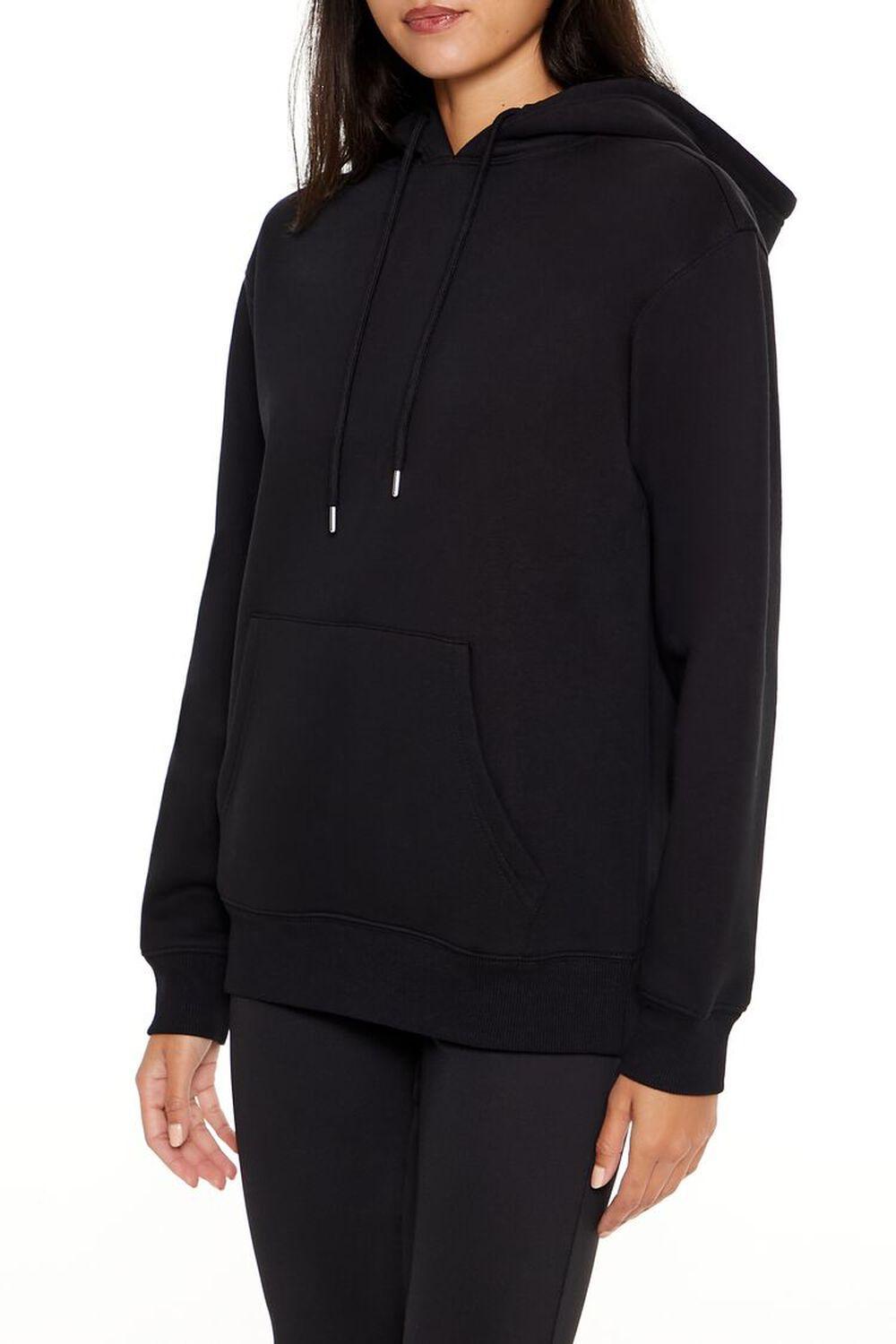 Fleece Drawstring Hoodie | Forever 21 Product Image