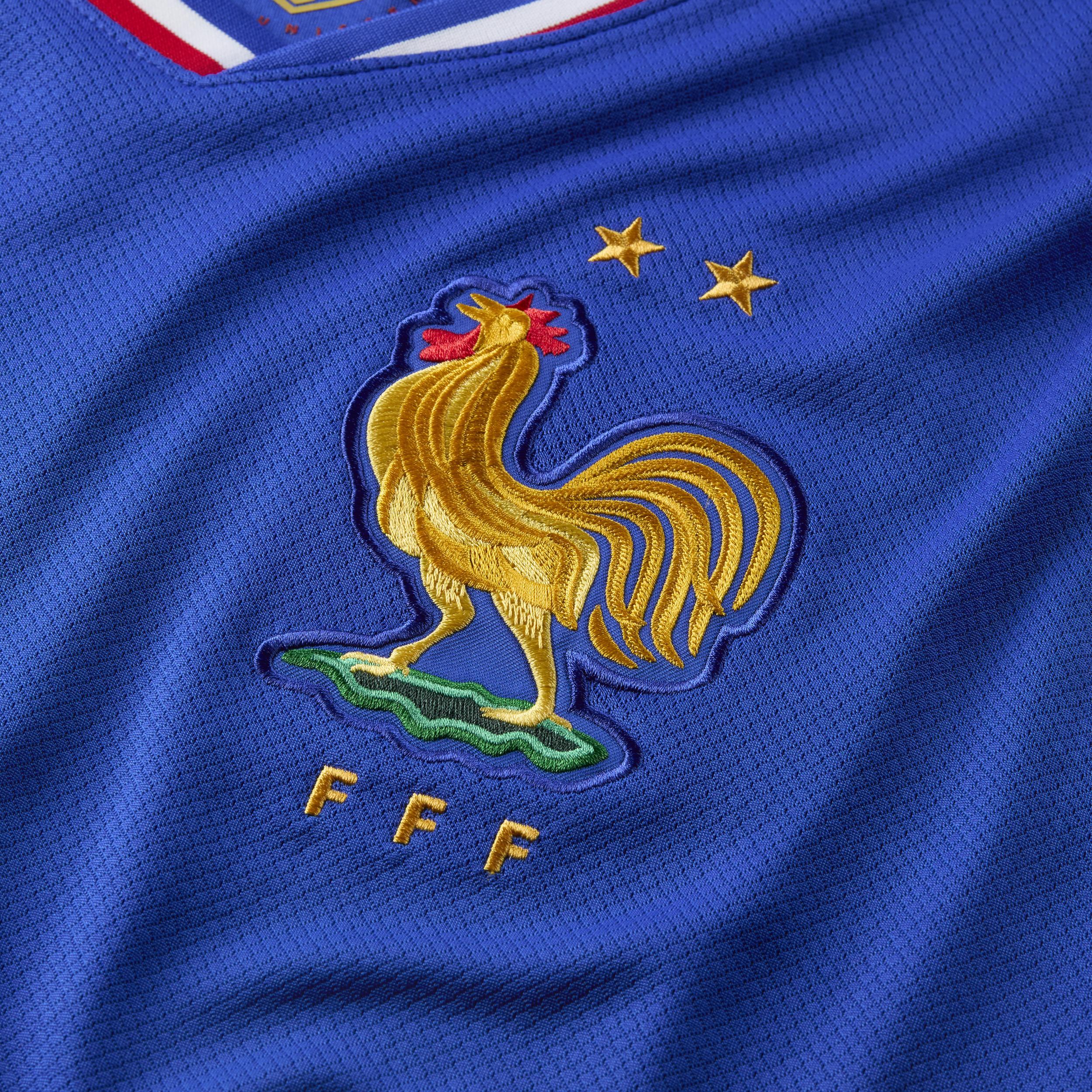 FFF (Team) 2024/25 Stadium Home Nike Men's Dri-FIT Soccer Replica Jersey Product Image