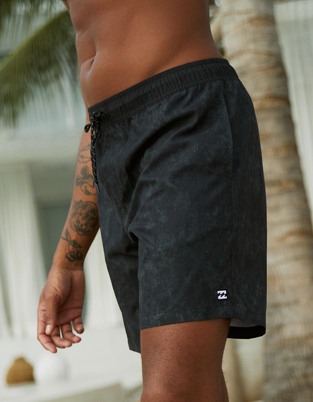 BILLABONG Good Times Mens 17'' Volley Shorts - BLACK Product Image