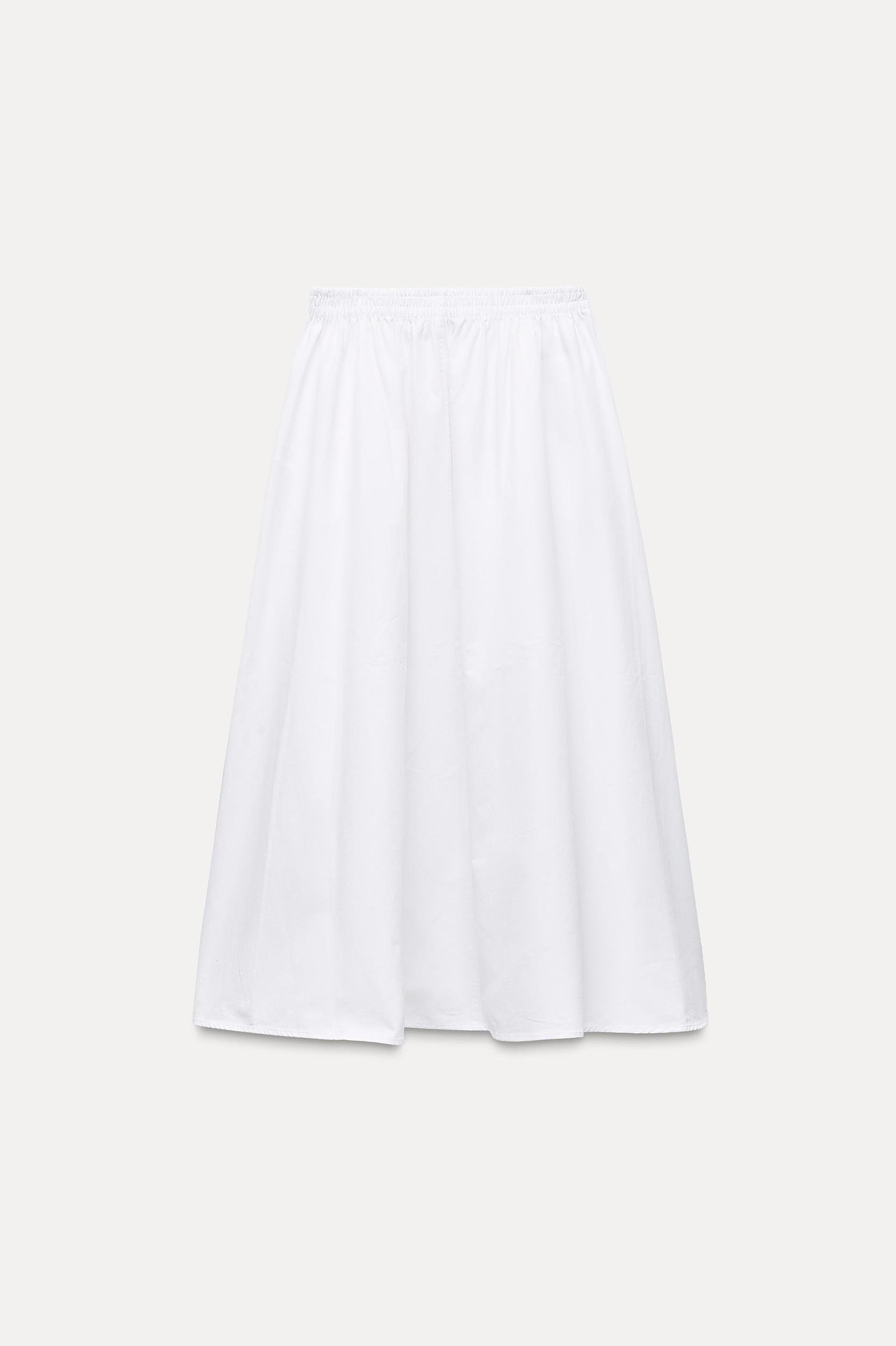 PLEATED MIDI SKIRT Product Image