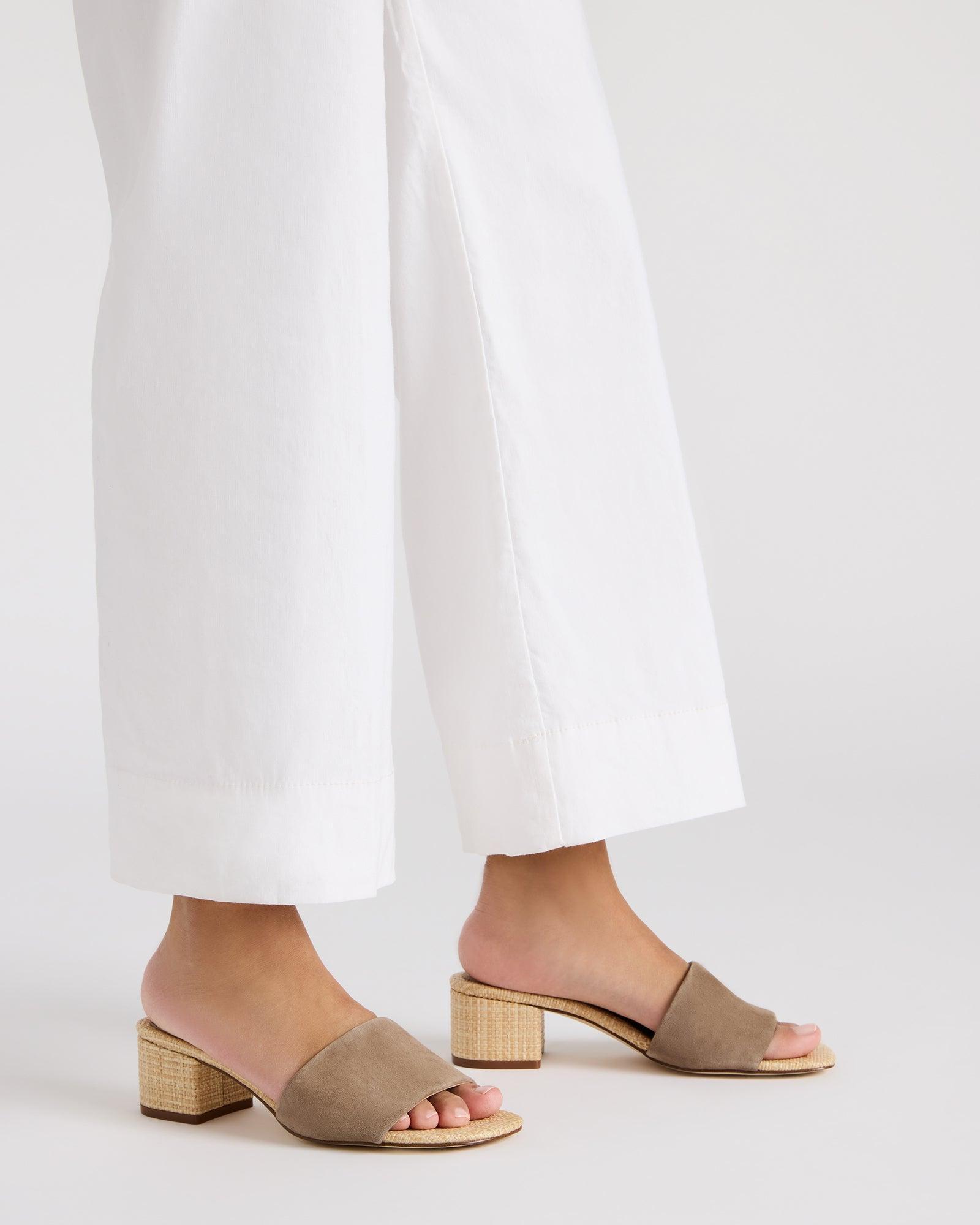HAILEE TAUPE SUEDE Female Product Image