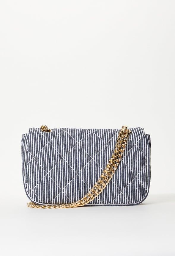 Quilted Push Lock Crossbody Product Image