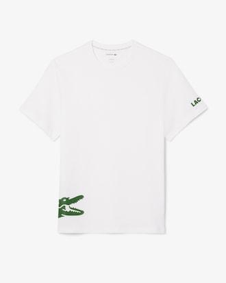 Printed Cotton Loungewear T-Shirt Product Image