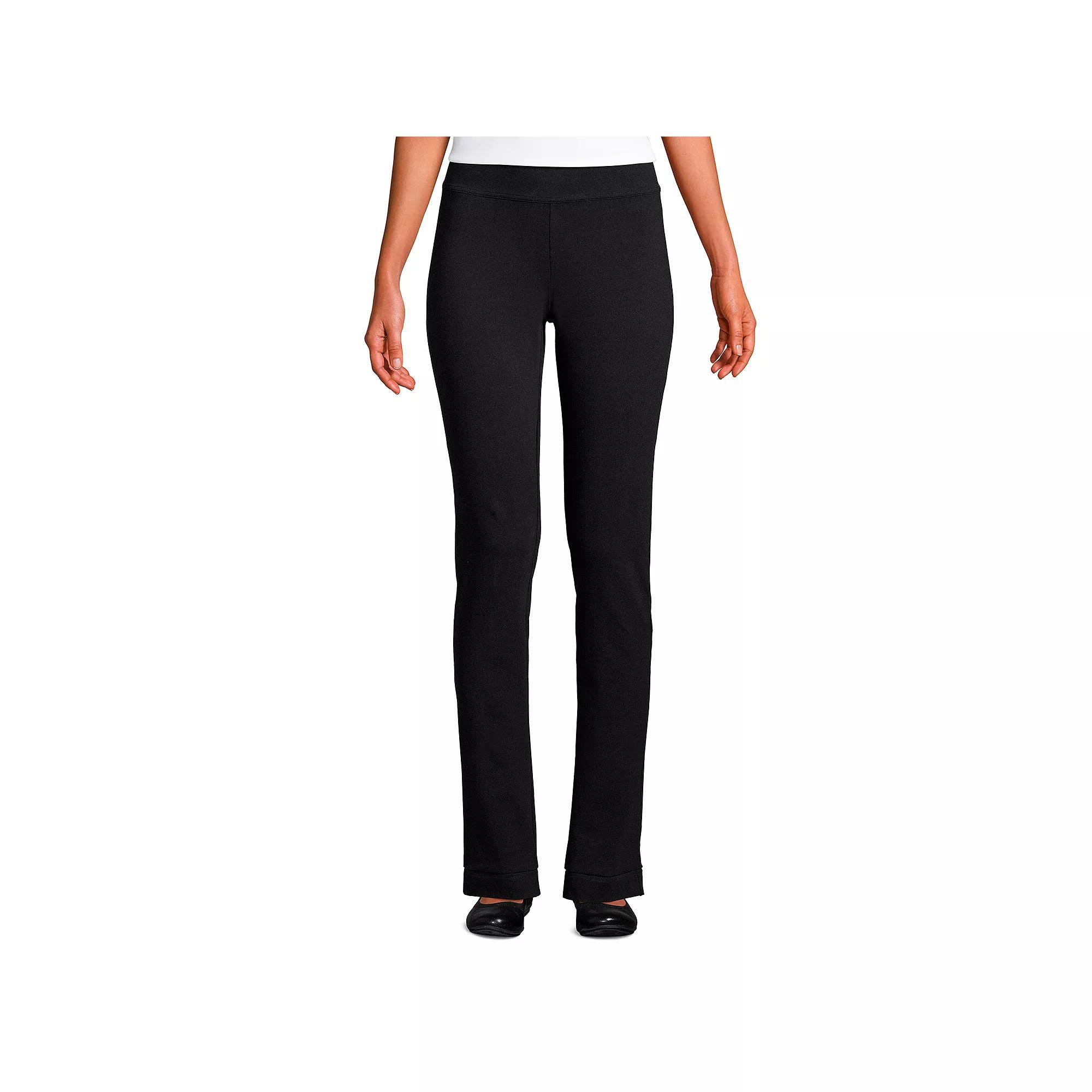 Women's Lands' End Starfish Slim-Cut Pull-On Pants, Size: Small, Evening Blue Product Image