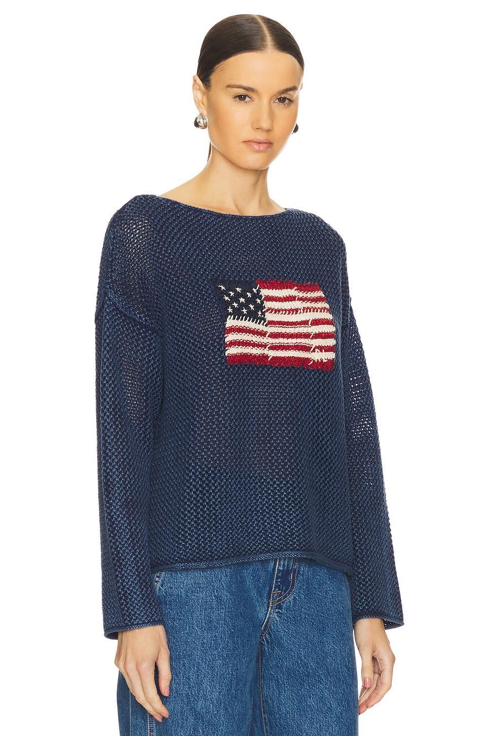 Flag Pullover Sweater Polo Ralph Lauren Product Image