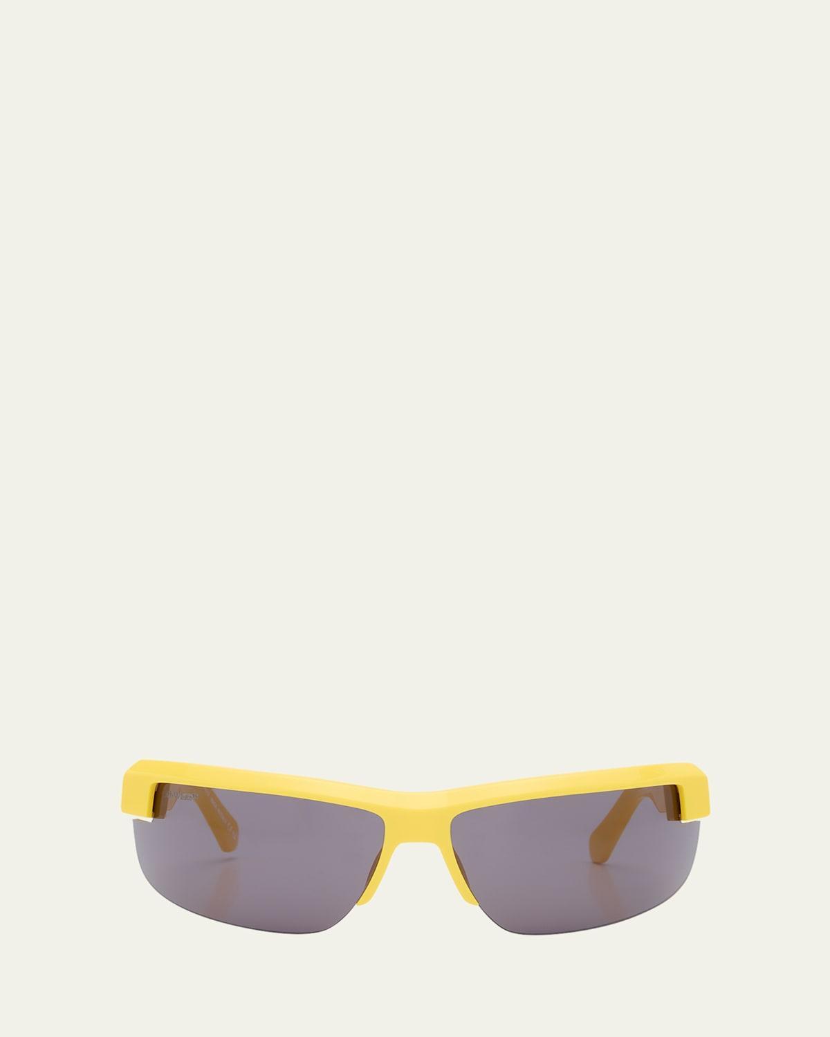Mens Toledo Half-Rim Acetate Sunglasses Product Image