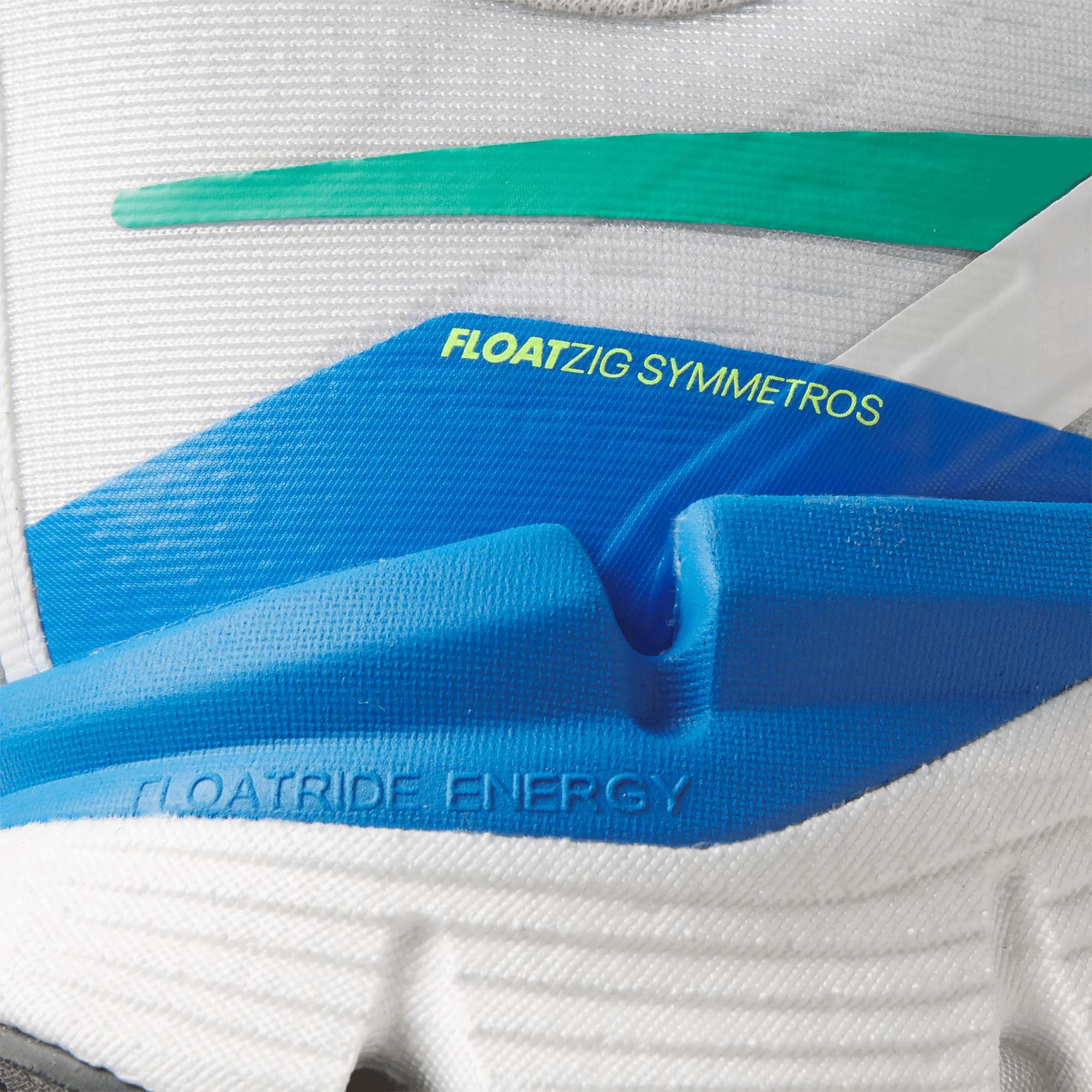 Men's FloatZig Symmetros Shoes in White Product Image
