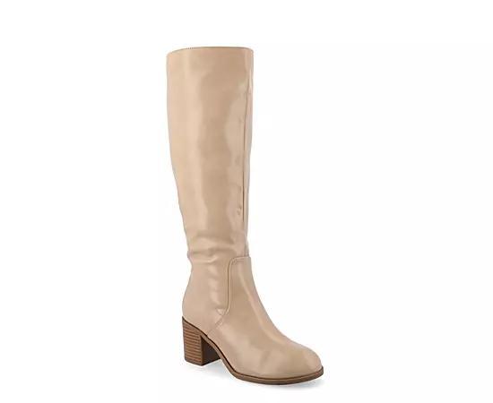 Journee Tru Comfort Foam™ Women's Romilly Calf Boots, Size: 6.5, Black Product Image