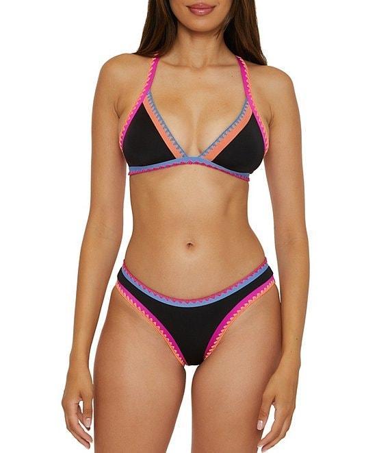 Lucky Brand Avila Color Blocked Hipster Swim Bottom Product Image