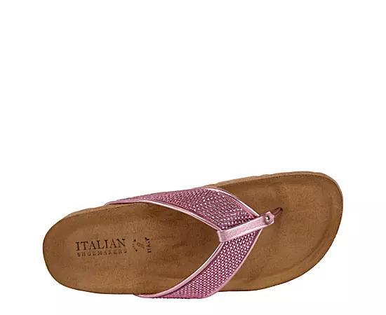 Italian Shoemakers Delani Women's Sandals, Size: 8, Luggage Product Image